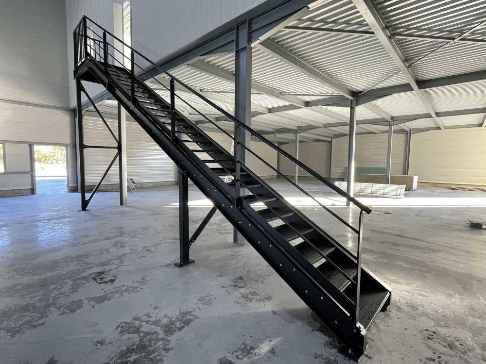 escalier métal