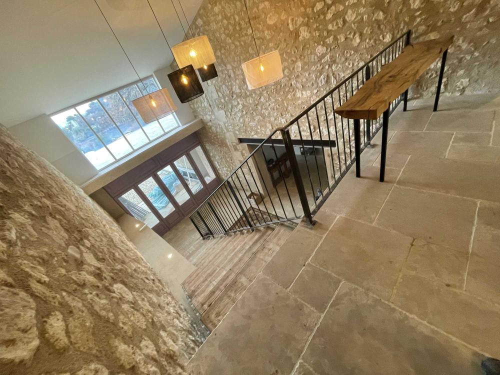 Escalier pierre