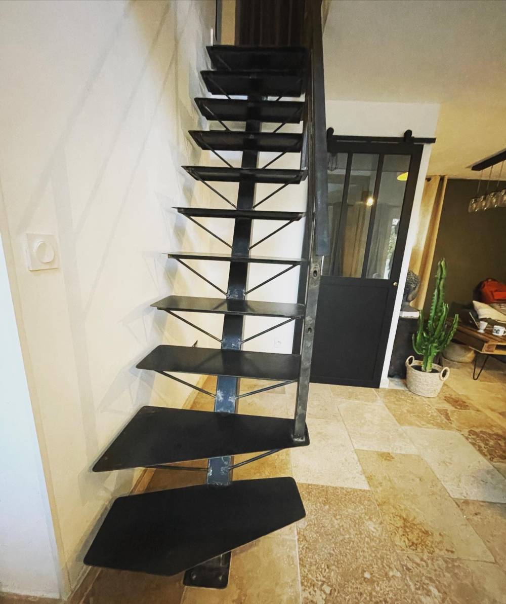 escalier droit