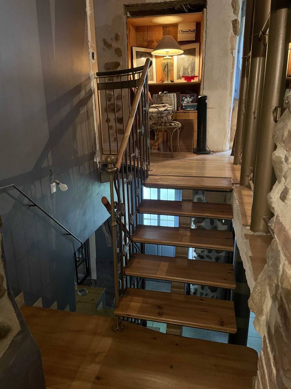 escalier - ferronnerie